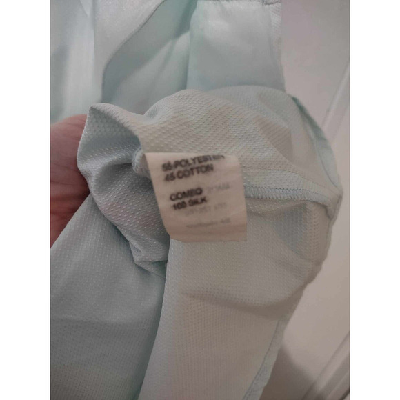 Whistle & Flute | Mint Ruffle Zipper Tank Size 4 - Picture 3 of 4